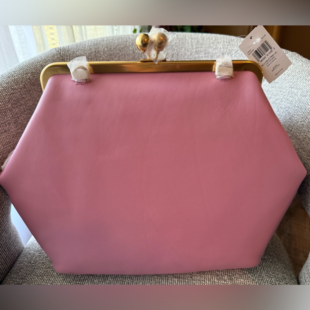 Coach Large Kisslock Frame Bag Designer Crossbody